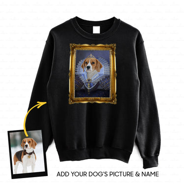 Personalized Dog Gift Idea - Royal Dog's Portrait 27 For Dog Lovers - Standard Crew Neck Sweatshirt